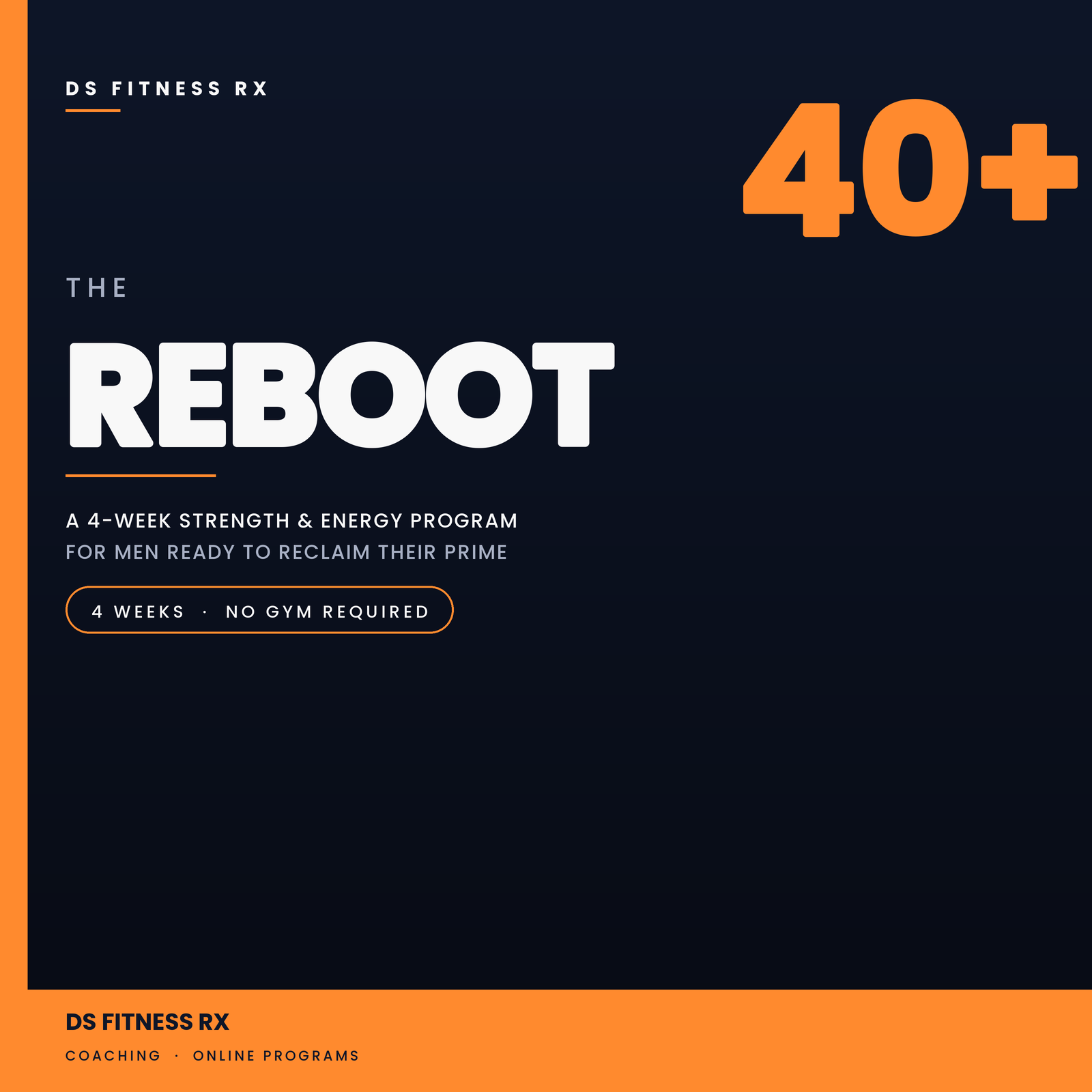 The 40+ Reboot